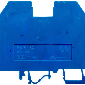 Złączka szynowa gwintowa 70mm2 niebieska VS 70 PAN 003901189